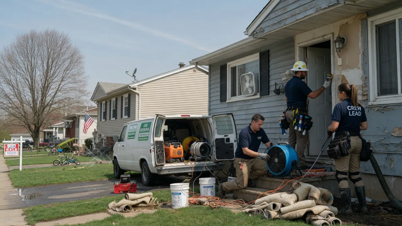 Flood Cleanup in Penns Grove, NJ near me